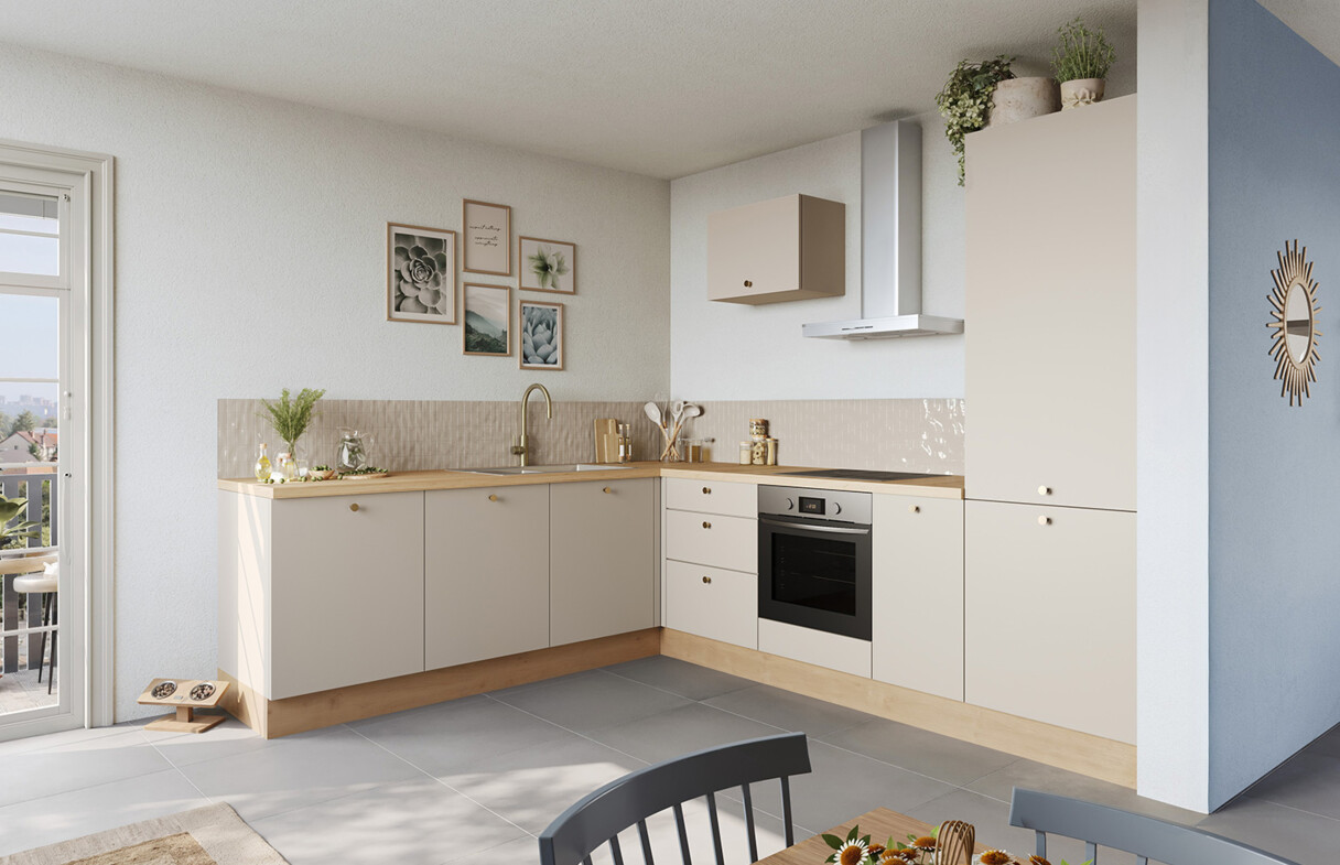 Cuisine en L : astuces pour optimiser votre espace