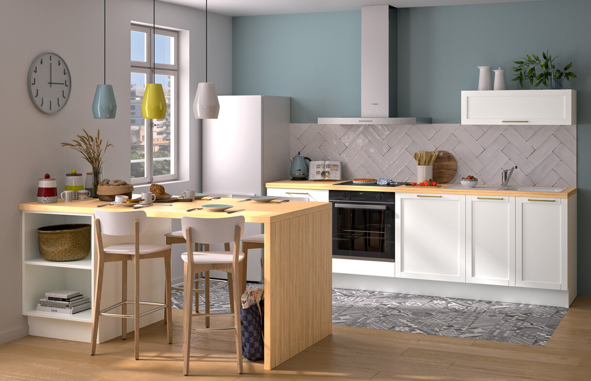 L'ilot central, star de la cuisine ouverte